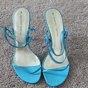 Dorothy Perkins Vibrant Blue Strappy Heels